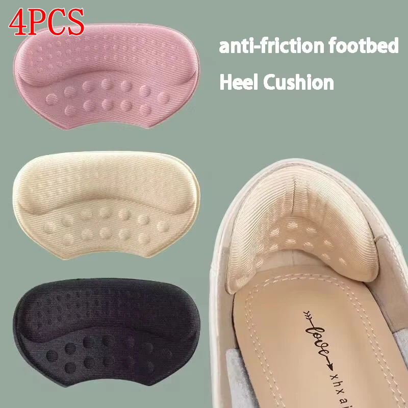 Sneaker Care Foam - 2 個/4 個ノンスリップパッド痛み緩和フットケア製品ハイヒールプロテクタースニーカーヒールステッカー調節可能なサイズ