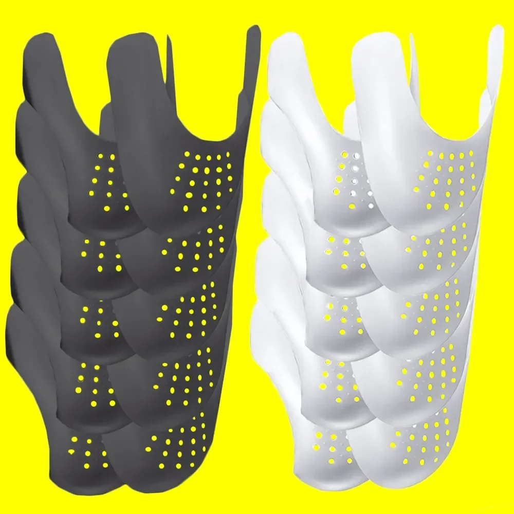 10 個靴抗しわプロテクターバスケットボールシューズヘッドし - Sneaker Care Crease Protector のレビューと価格