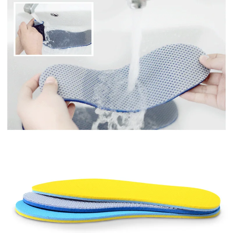 男性と女性のための伸縮性のある通気性のあるインソール,スポー - Sneaker Care Accessories のレビューと価格