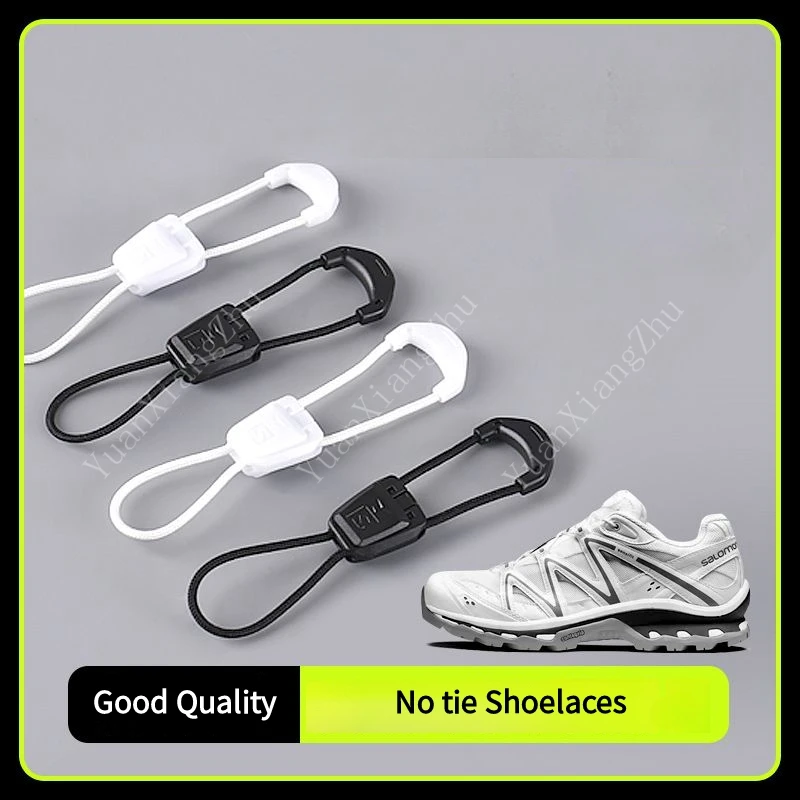結ばないラウンドテニスシューレース ランニングスニーカー用  - Sneaker Care Accessories のレビューと価格