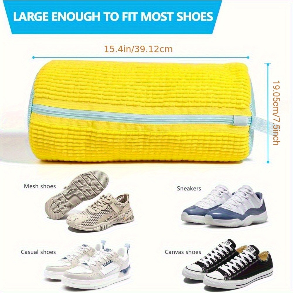 頑丈な靴洗いバッグ、360 °   破れにくいポリエステル製 - Sneaker Care のレビューと価格
