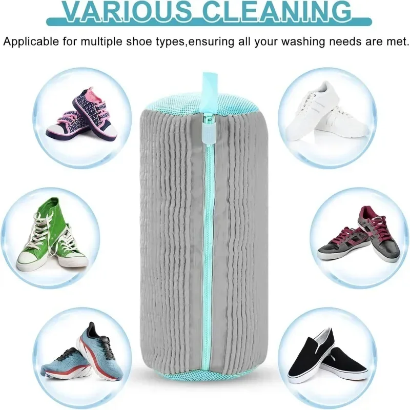 再利用可能なスニーカー・テニスシューズ用洗濯機用シューズ洗浄 - Sneaker Care のレビューと価格