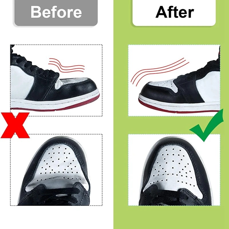靴のしわ防止プロテクター、つま先保護、軽量スニーカー用、曲が - Sneaker Care Crease Protector のレビューと価格