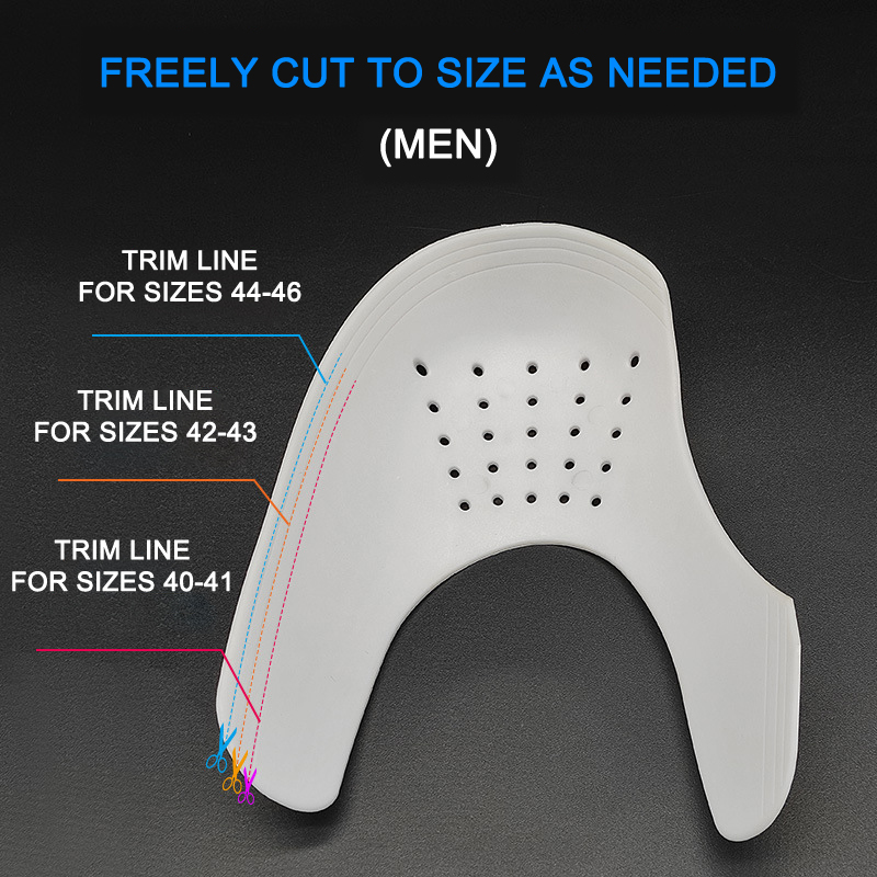 カジュアルなしわ防止靴プロテクター,1/adつま先保護 - Sneaker Care Crease Protector のレビューと価格