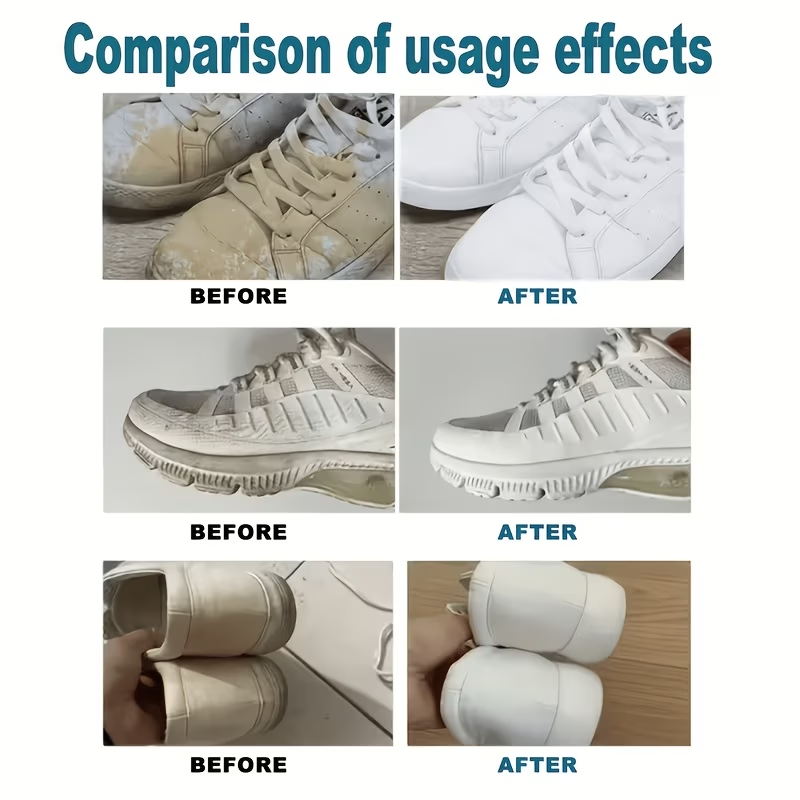 白い靴用クリーニングクリーム、速乾性スニーカーケアポリッシュ - Sneaker Care White のレビューと価格