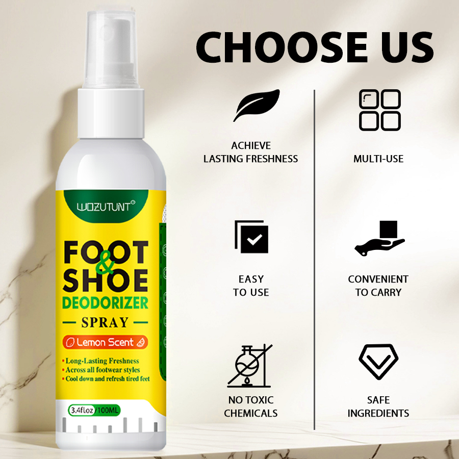 100 ミリリットル足靴消臭スプレーレモン香水足衝撃臭ネメシ - Sneaker Care のレビューと価格