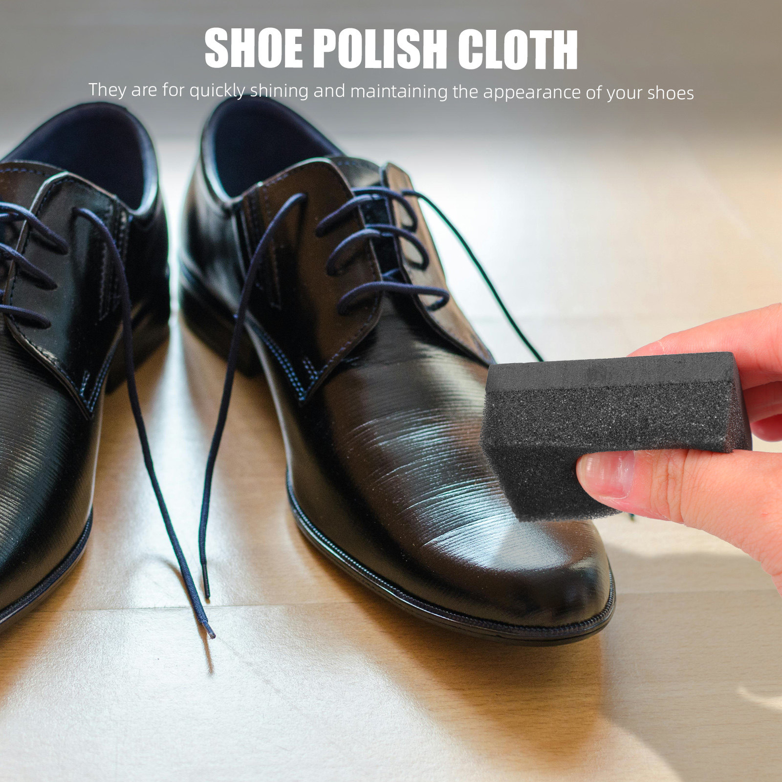 10 個使い捨て靴磨き布黒靴磨きワイプクイックケアクリーナー - Care For Sneaker のレビューと価格