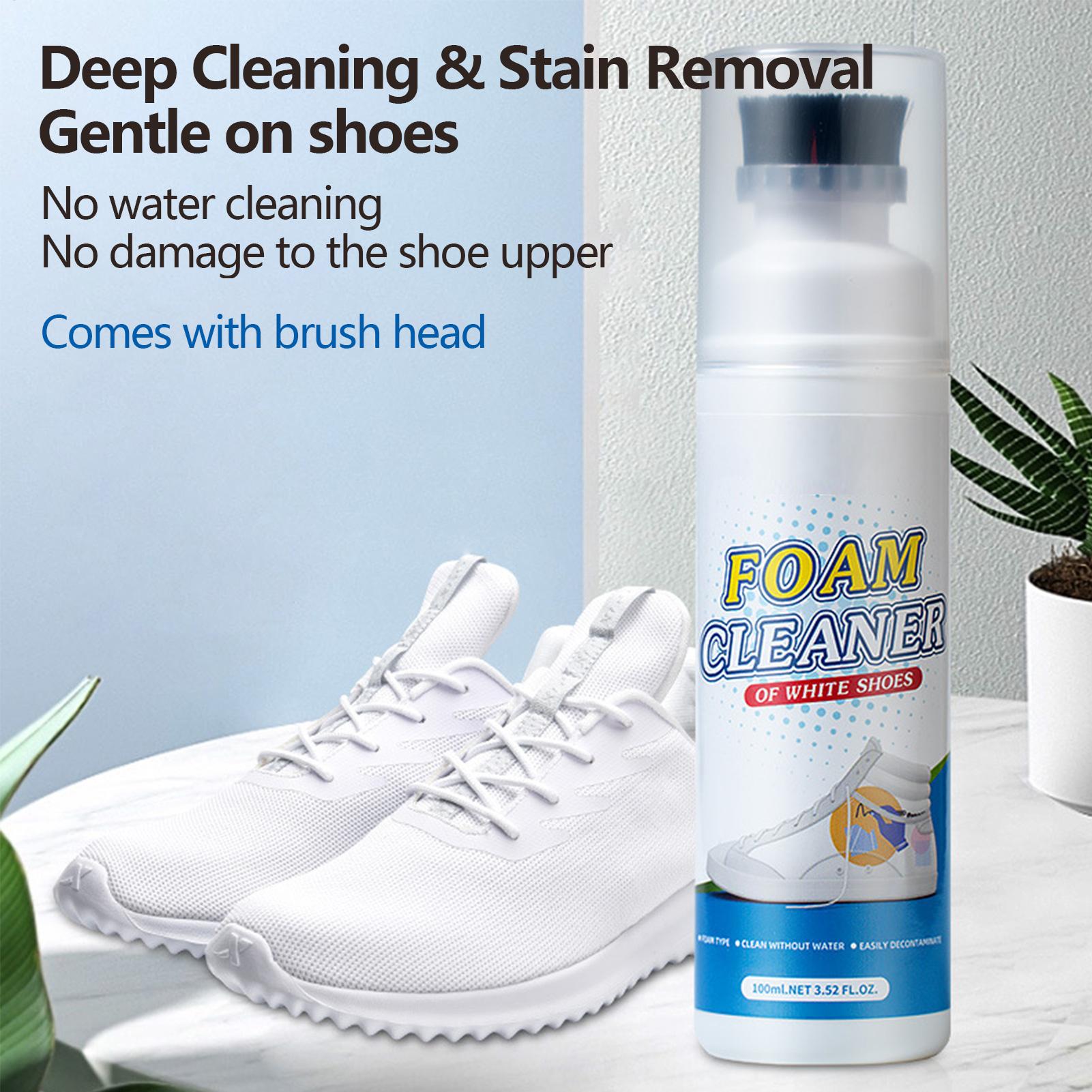 100ml スニーカークリーナー フォームクリーナー 白い靴 - Sneaker Care Foam のレビューと価格