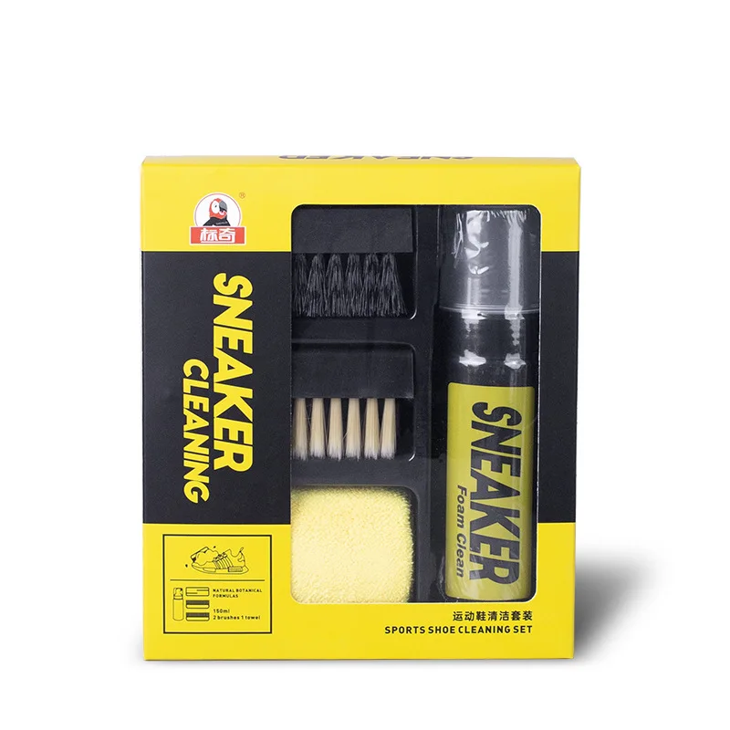 150ml水なしフォームスニーカークリーナーキット（ブラシと - Sneaker Care Foam のレビューと価格