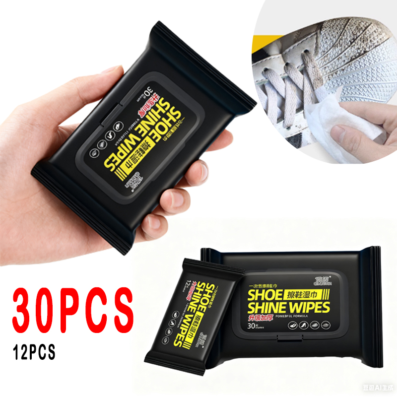 12 個/30 個使い捨て靴クリーニングワイプポータブル白靴 - Sneaker Care White のレビューと価格
