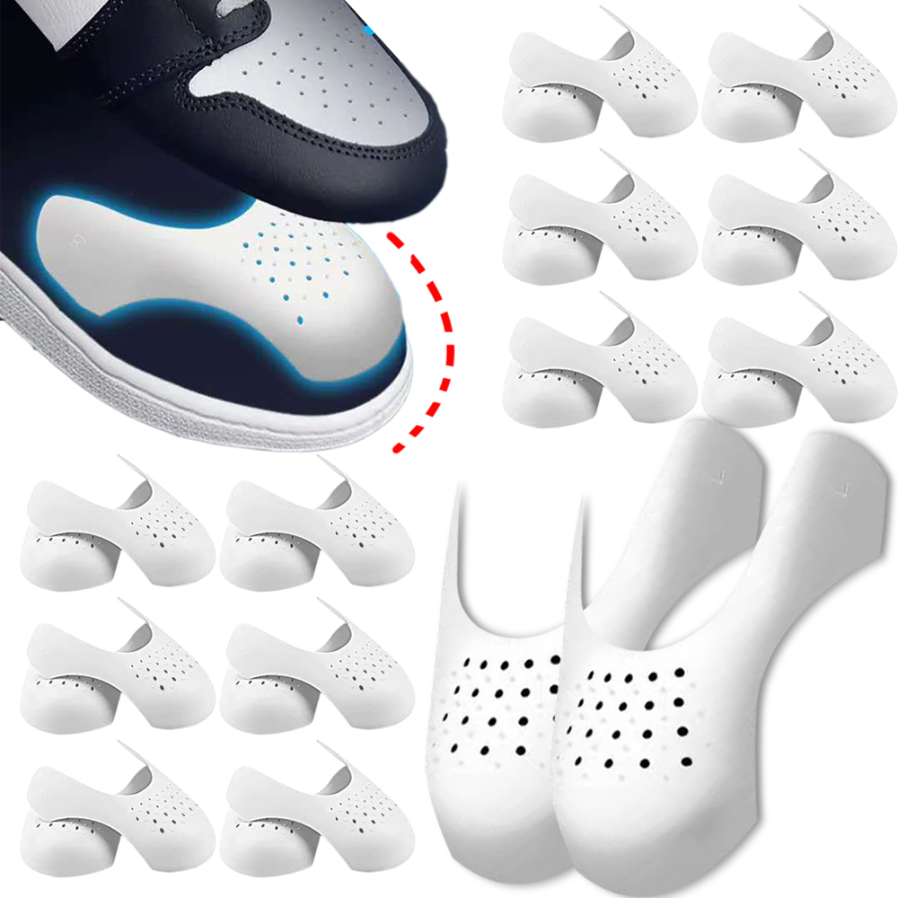 通気性のある靴のヘッドストレッチャー,しわ防止スニーカー,折 - Sneaker Care Crease Protector のレビューと価格