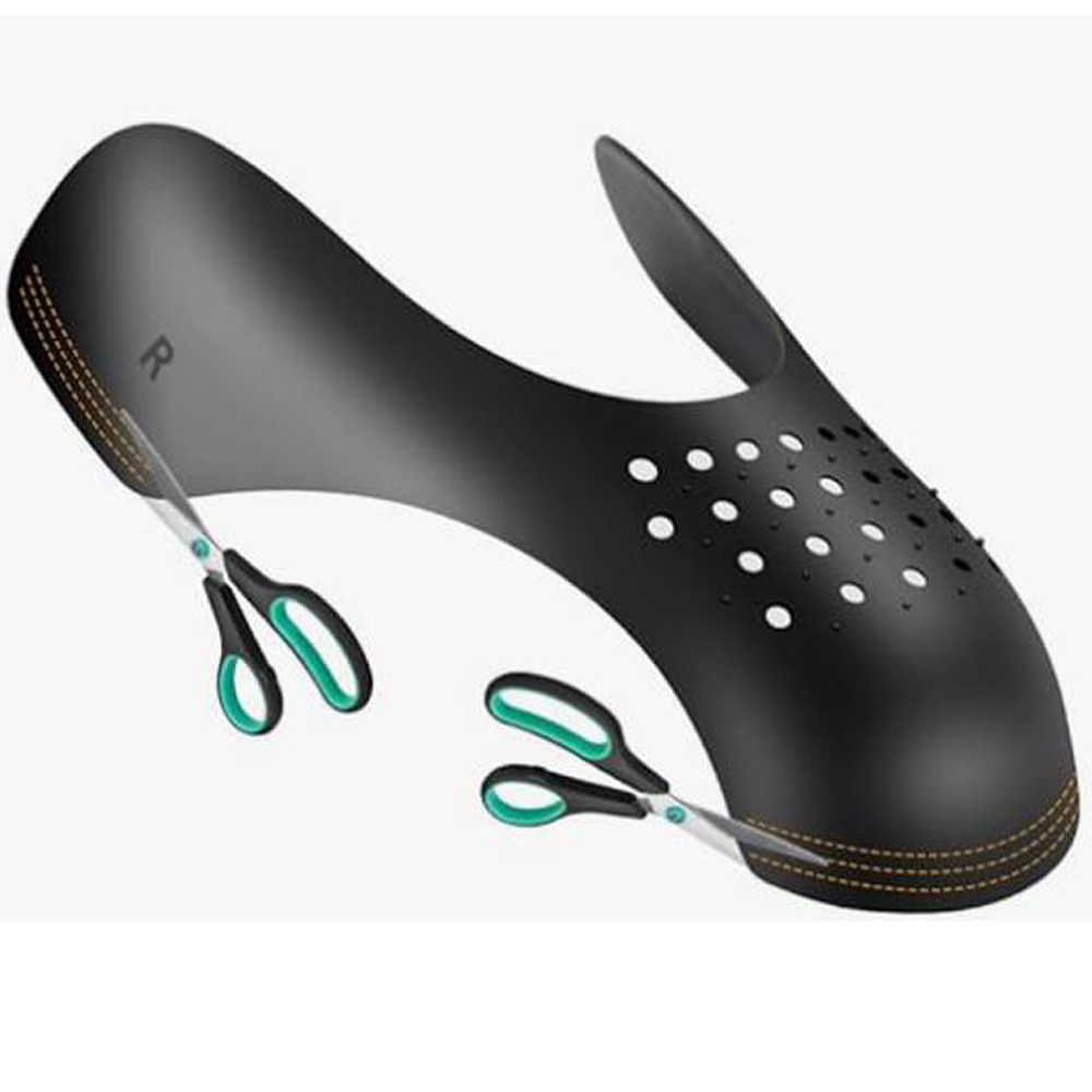 通気性のある靴のヘッドストレッチャー,しわ防止スニーカー,折 - Sneaker Care Crease Protector のレビューと価格