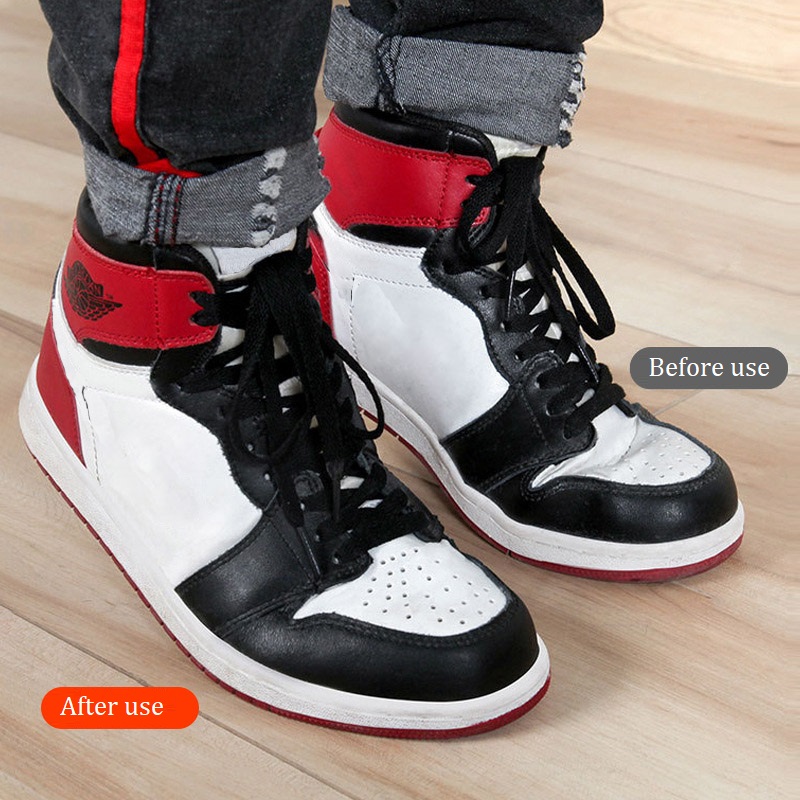 靴のしわ防止プロテクター 1 ペア抗しわつま先キャップサポー - Sneaker Care Crease Protector のレビューと価格