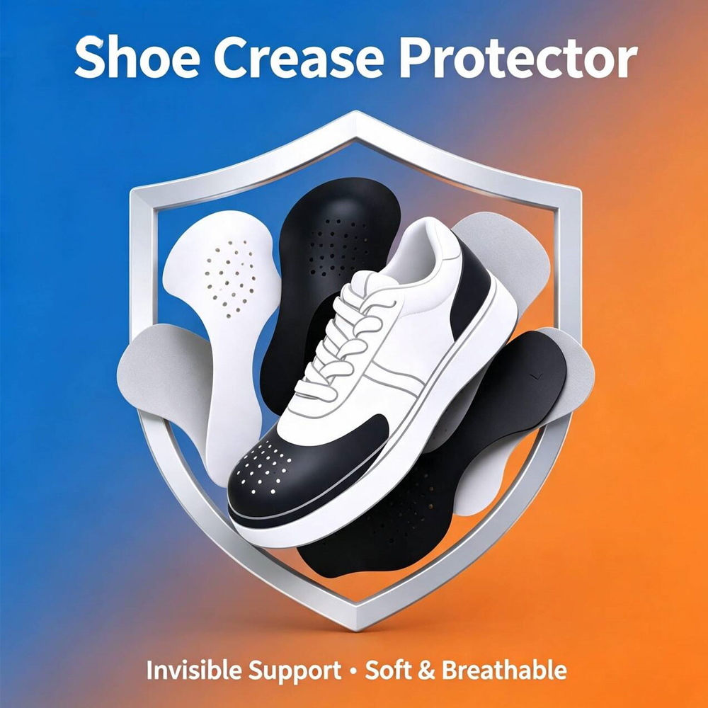 スニーカー用5組の折り目防止プロテクター、靴用折り目防止ガー - Sneaker Care Crease Protector のレビューと価格
