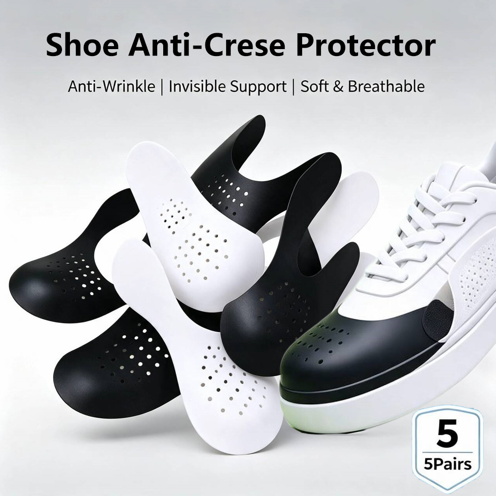 スニーカー用5組の折り目防止プロテクター、靴用折り目防止ガー - Sneaker Care Crease Protector のレビューと価格