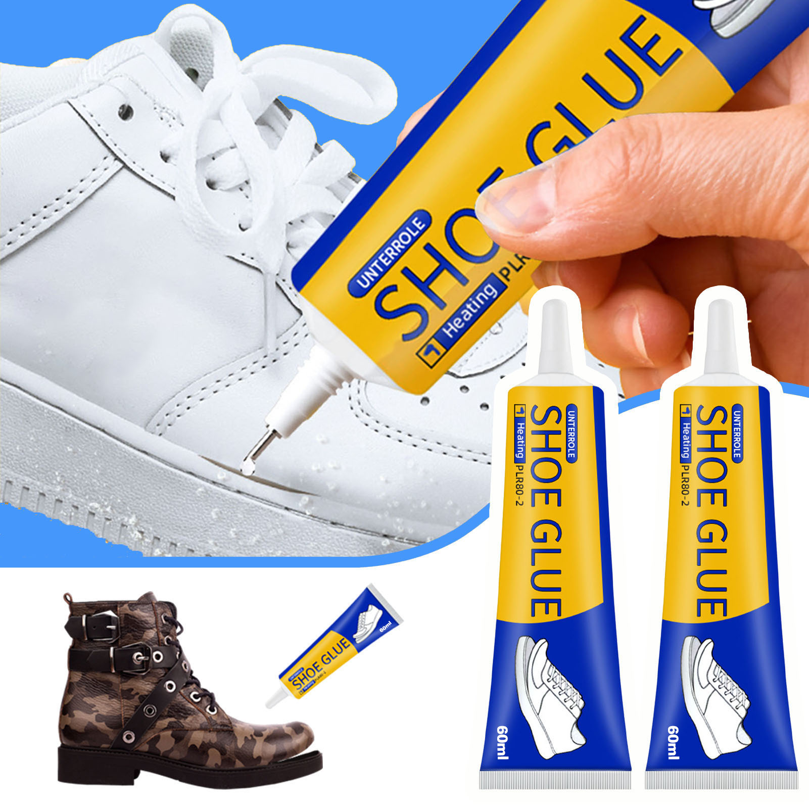 1/2/3 個 60 ミリリットル強力な靴接着剤 DIY 靴 - Care For Sneaker のレビューと価格