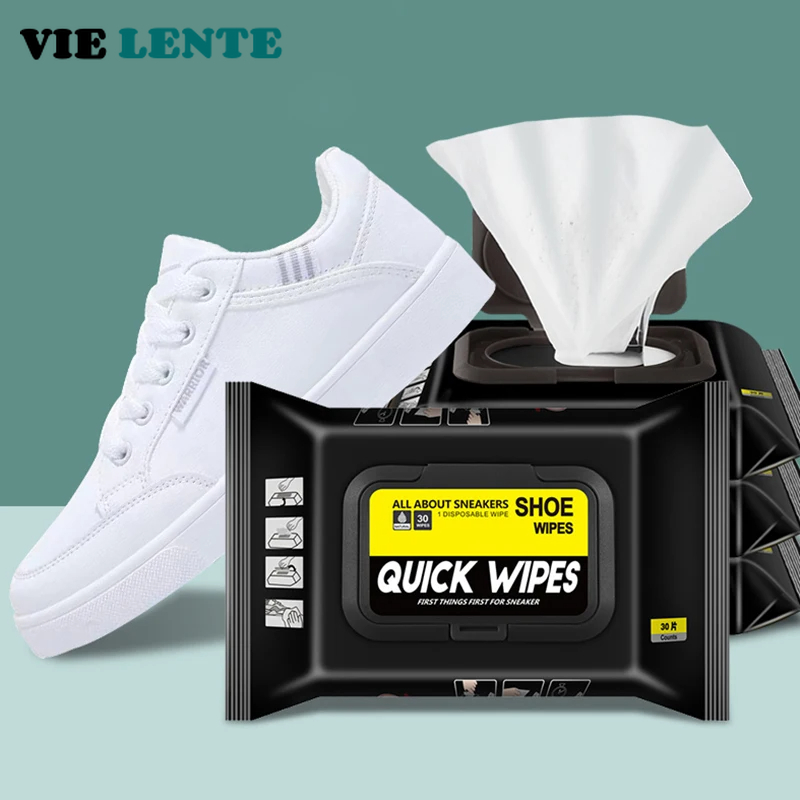 12 個/30 個使い捨て靴クリーンワイプポータブル白靴クリ - Care For Sneaker のレビューと価格