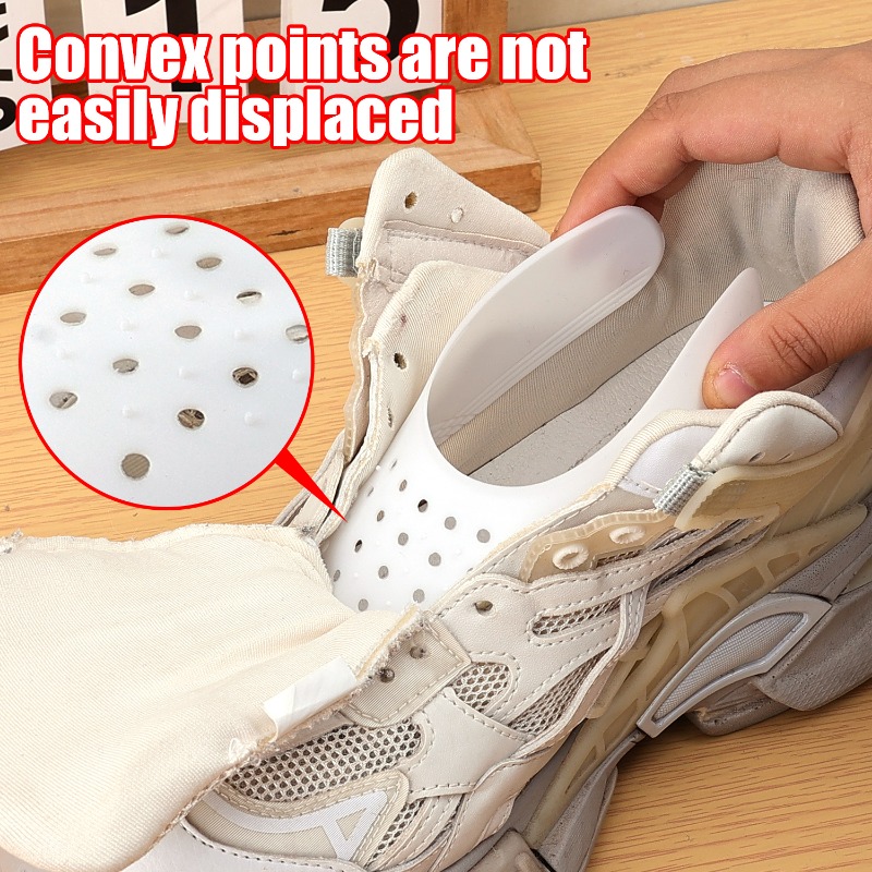 しわプロテクター靴ヘッドストレッチャースニーカー抗しわしわ折 - Sneaker Care Crease Protector のレビューと価格