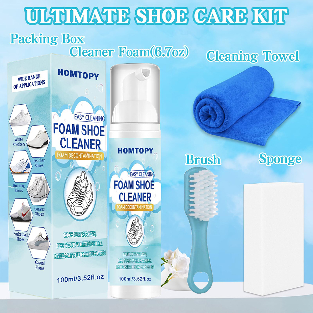 靴クリーニングキット、スニーカークリーナー、汚れや汚れを除去 - Sneaker Care Accessories のレビューと価格